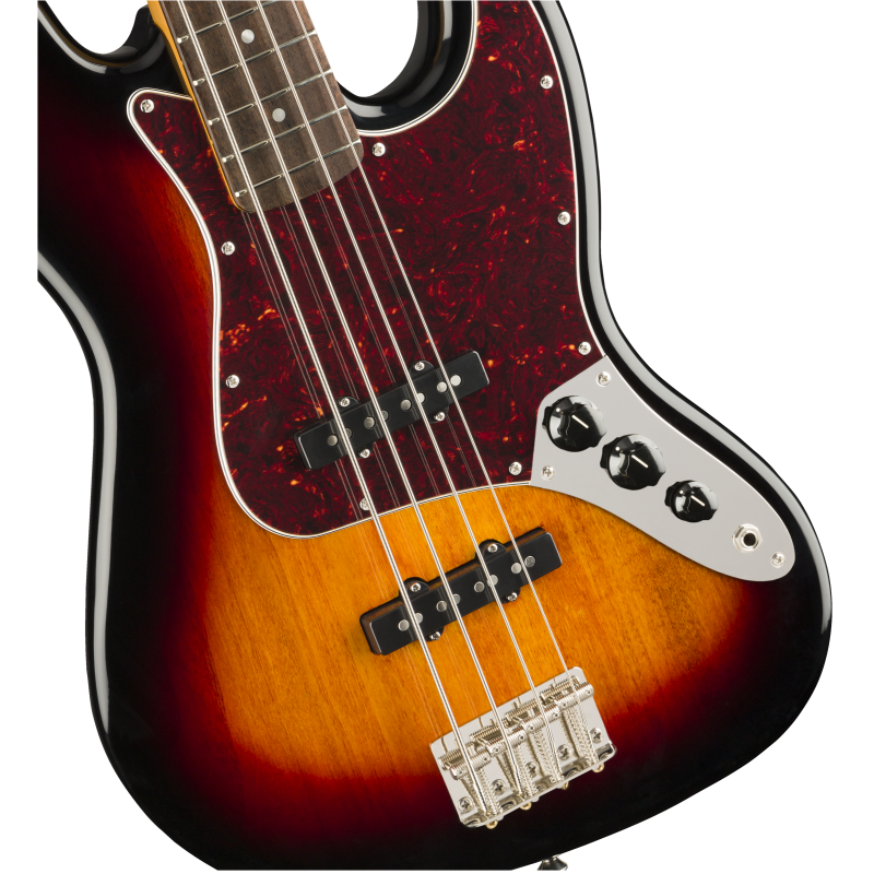 Squier Classic Vibe '60s Jazz Bass, LF, 3-Color Sunburst - 3