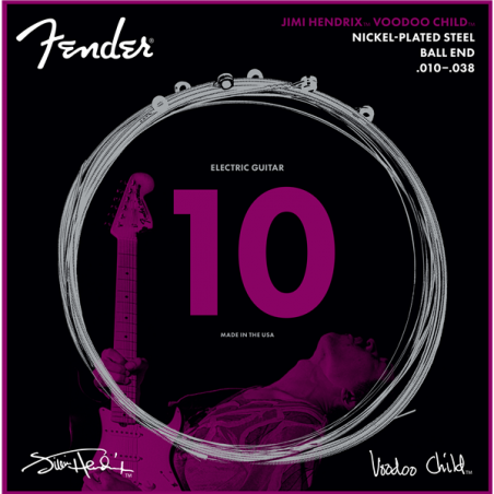 Fender Hendrix Voodoo Child   Ball End NPS 10-38 - 1