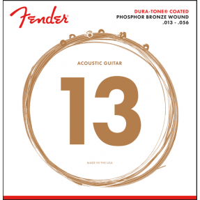 Fender 860M Phosphor Bronze Dura-Tone Coated 13-56 - 1