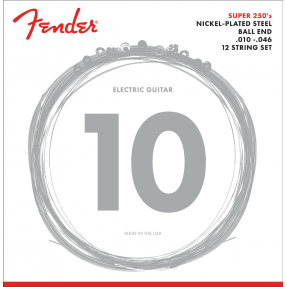 Fender Electric XII Strings, Nickel Plated Steel, 10-46 - 1