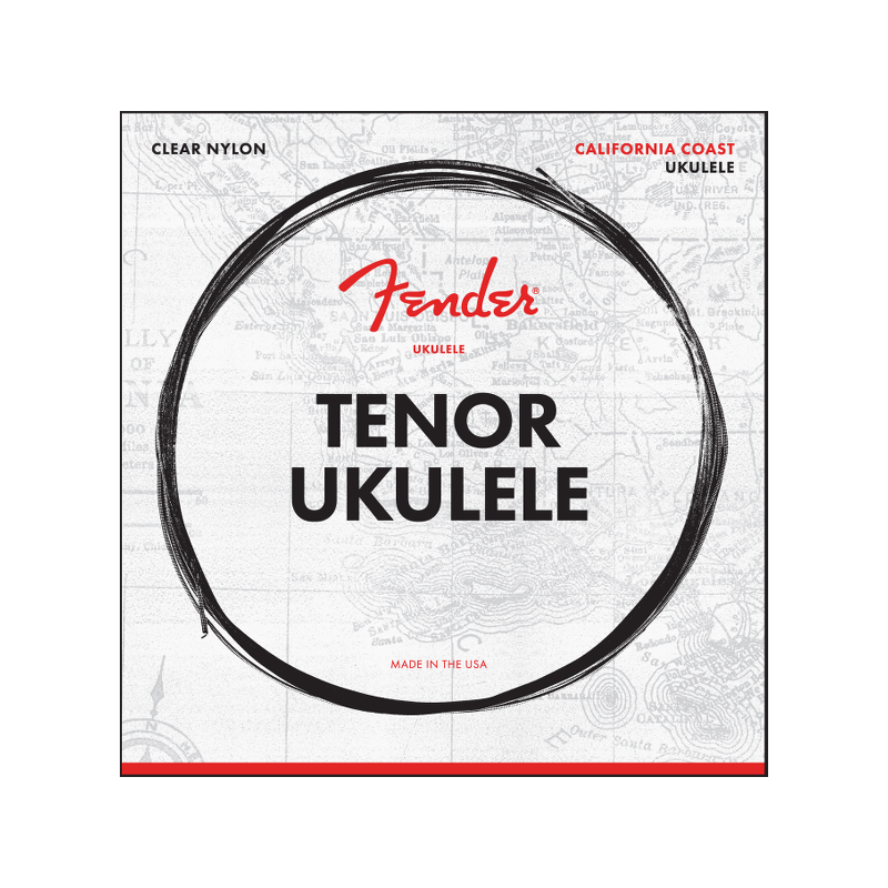 Fender Tenor Ukulele Strings, Set of Four - 1