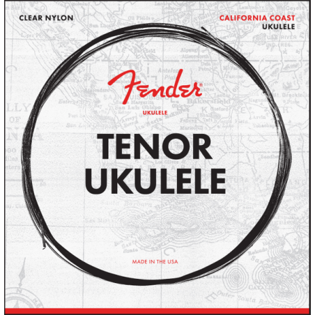 Fender Tenor Ukulele Strings, Set of Four - 1