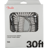 Fender Professional Coil Cable, 30', White Tweed - 2