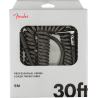 Fender Professional Coil Cable, 30', Gray Tweed - 2