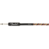 Fender 18.6' Festival Instrument Cable, Pure Hemp, Rainbow - 2