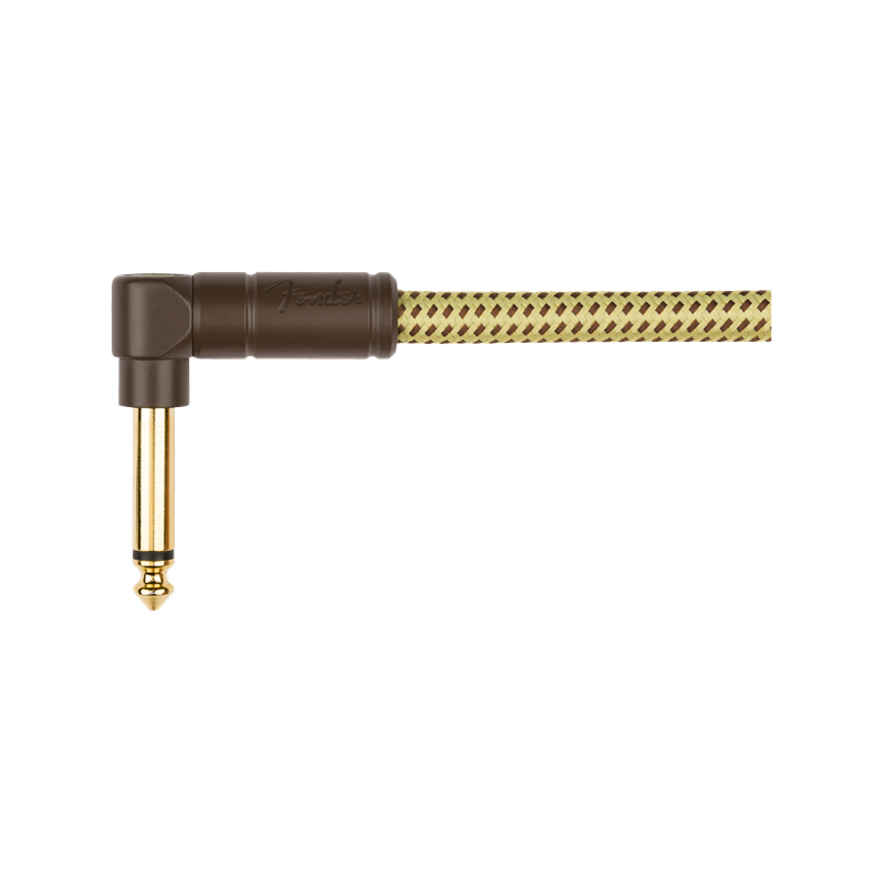 Fender Deluxe Coil Cable, 30', Tweed - 4