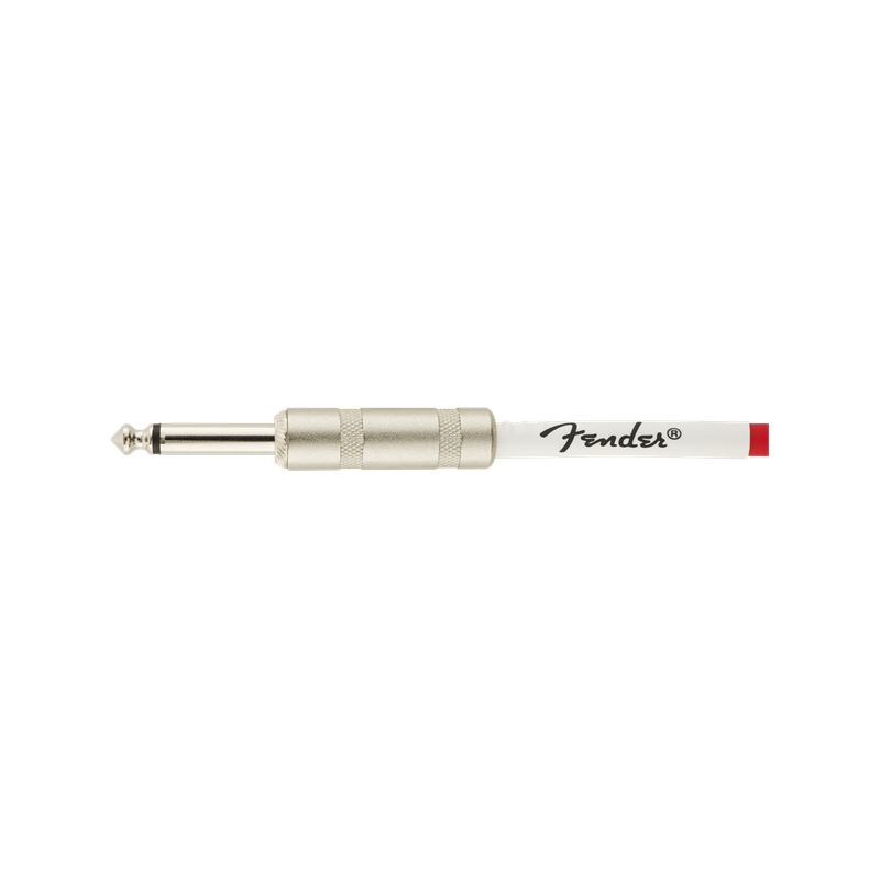 Fender Original Series Coil Cable, Straight-Angle, 30', Fiesta Red - 3 Fender Original Series Coil Cable, Straight-Angle, 30', Fiesta Red - 3