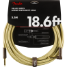 Fender Deluxe Series Instrument Cable, Straight/Angle, 18.6', Tweed - 4