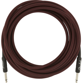 Fender Professional Series Instrument Cable, 18.6', Red Tweed - 1