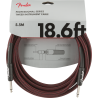 Fender Professional Series Instrument Cable, 18.6', Red Tweed - 3