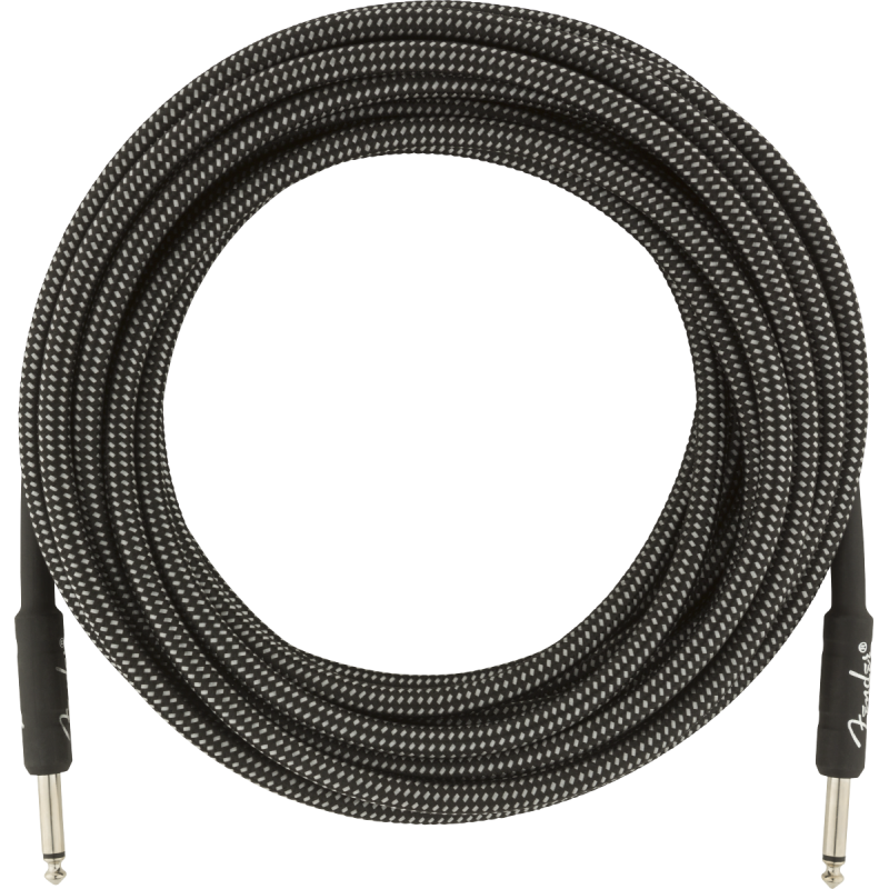 Fender Professional Series Instrument Cable, 25', Gray Tweed - 1