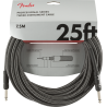 Fender Professional Series Instrument Cable, 25', Gray Tweed - 3