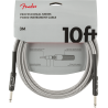 Fender Professional Series Instrument Cable, 10', White Tweed - 3