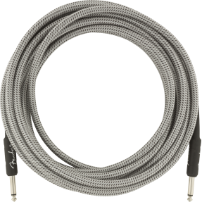 Fender Professional Series Instrument Cable, 18.6', White Tweed - 1