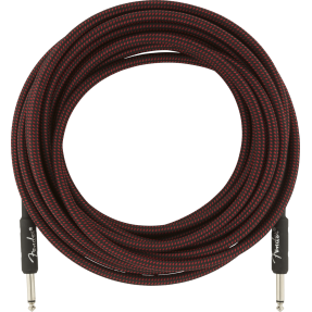 Fender Professional Series Instrument Cable, 25', Red Tweed - 1