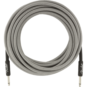 Fender Professional Series Instrument Cable, 25', White Tweed - 1