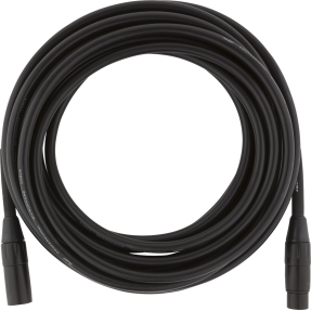 Fender Professional Series Microphone Cable, 25', Black - 1