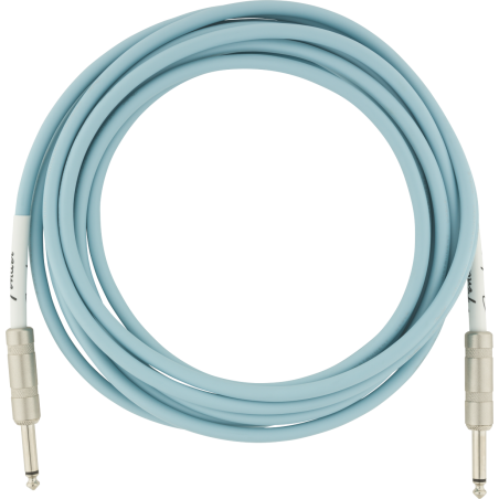 Fender Original Series Instrument Cable, 10', Daphne Blue - 1