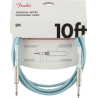 Fender Original Series Instrument Cable, 10', Daphne Blue - 3