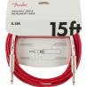 Fender Original Series Instrument Cable, 15', Fiesta Red - 3