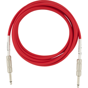Fender Original Series Instrument Cable, 10', Fiesta Red - 1