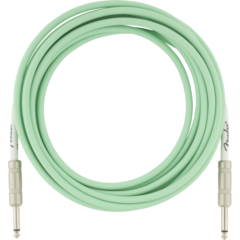 Fender Original Series Instrument Cable, 18.6', Surf Green - 1