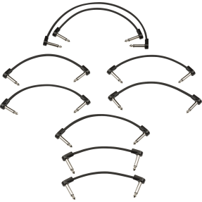 Fender Fender® Blockchain Patch Cable Kit, Black, Small - 2