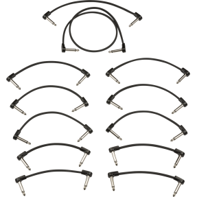 Fender Fender® Blockchain Patch Cable Kit, Black, Medium - 2