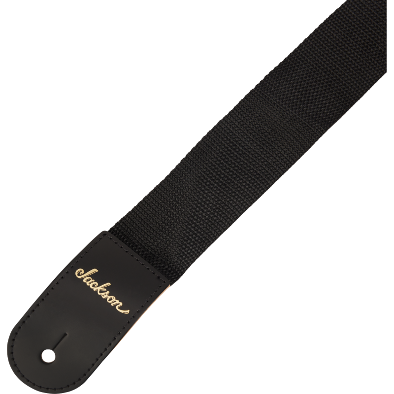 Jackson 2" Poly Guitar Strap, Black - 2