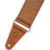 Fender Tooled Leather Guitar Strap, 2", Brown - 2