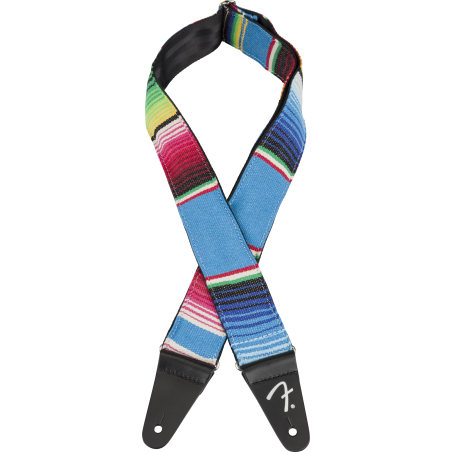 Fender 2" Serape Strap - Blue Multi - 1