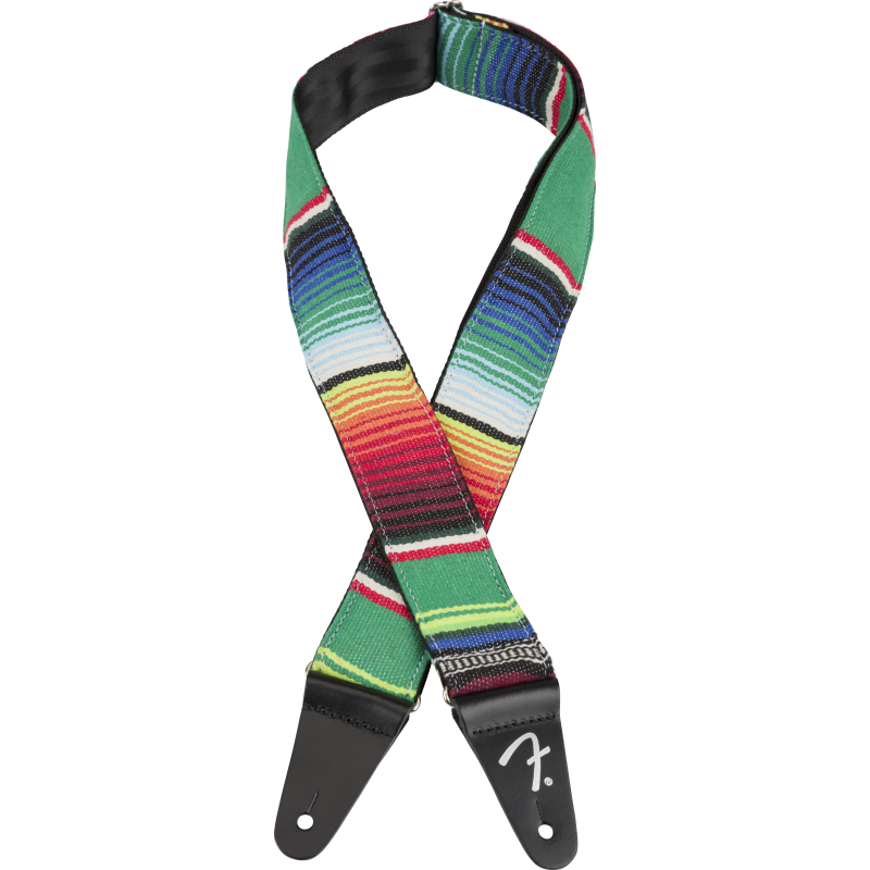 Fender 2" Serape Strap - Green Multi - 1 Fender 2" Serape Strap - Green Multi - 1