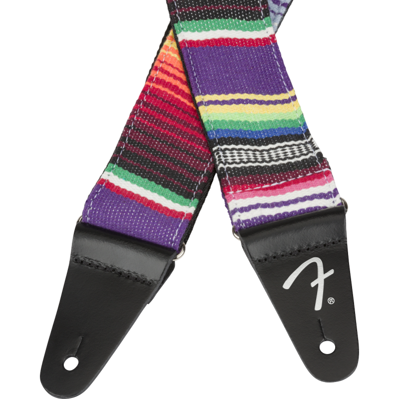 Fender 2" Serape Strap - Purple Multi - 3 Fender 2" Serape Strap - Purple Multi - 3
