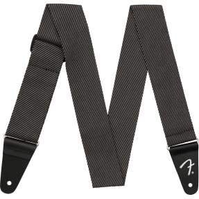 Fender Modern Tweed Strap Gray/Black 2" - 1