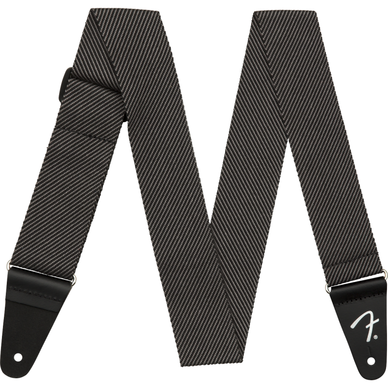 Fender Modern Tweed Strap Gray/Black 2" - 1