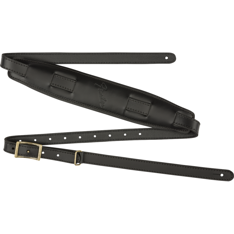Fender Mustang™ Saddle Strap, Long, Black - 1 Fender Mustang™ Saddle Strap, Long, Black - 1