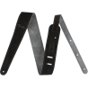 Fender 2" Suede Strap, Black/Gray, Reversible - 1 Fender 2" Suede Strap, Black/Gray, Reversible - 1
