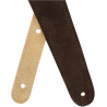 Fender 2" Suede Strap, Brown/Tan, Reversible - 5 Fender 2" Suede Strap, Brown/Tan, Reversible - 5