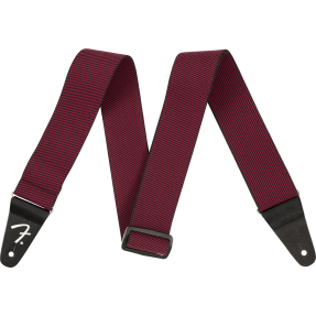 Fender WeighLess™ 2" Tweed Strap, Red - 1