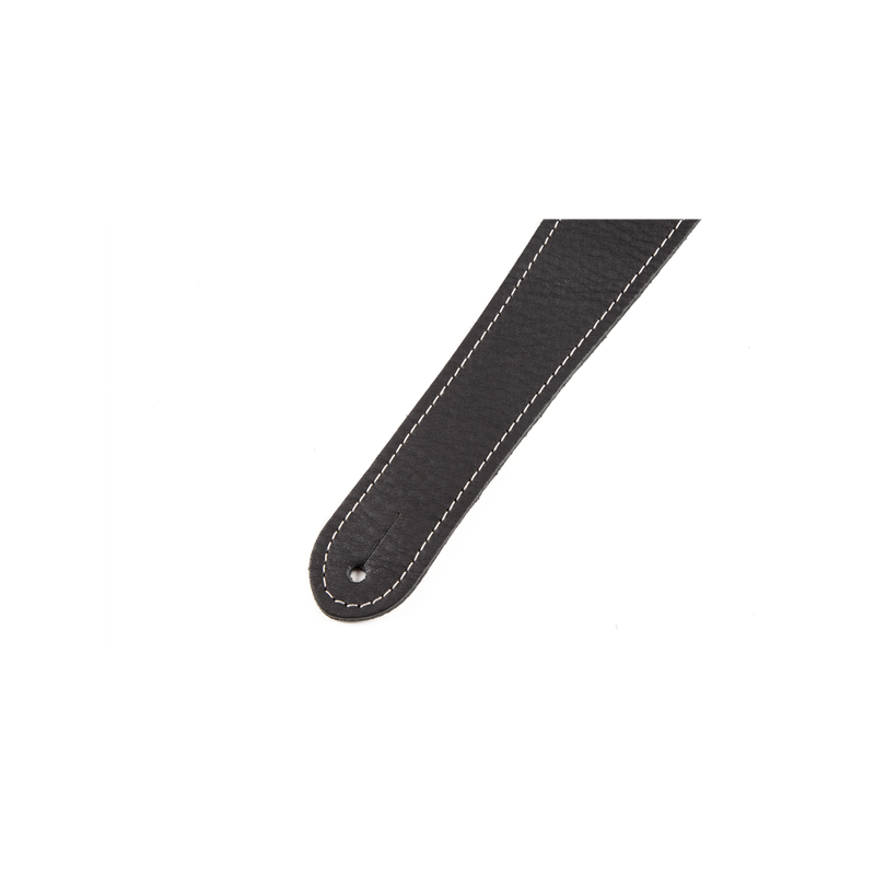 Fender  Monogram Leather Strap, Black - 3