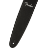 Fender  Vegan Leather Strap, Black, 2.5" - 2