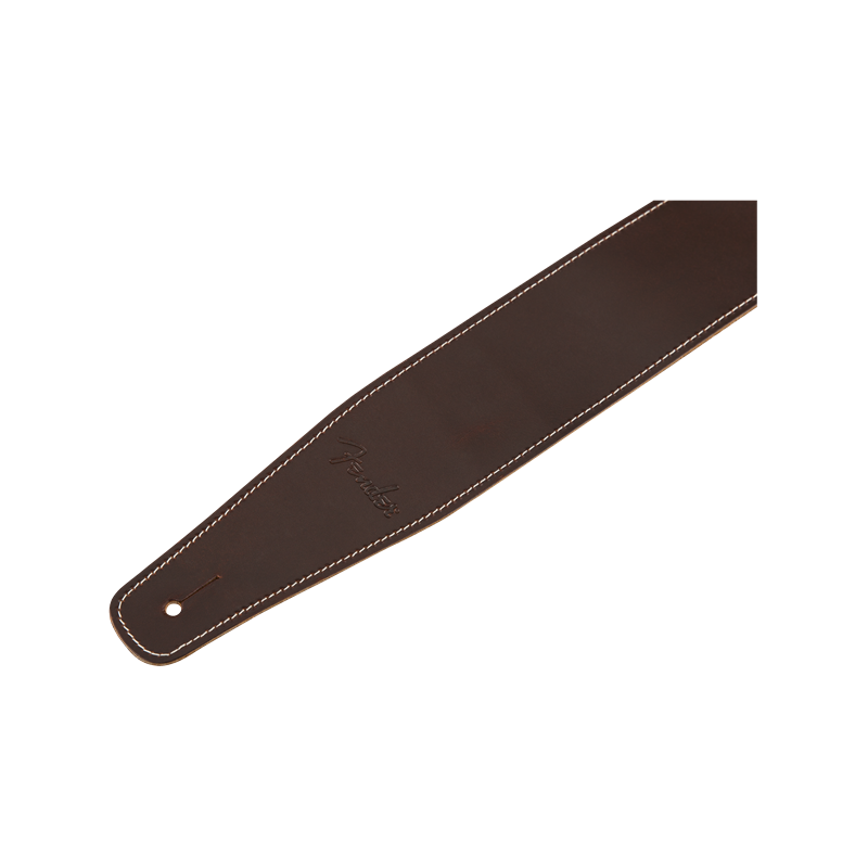 Fender Broken-In Leather Strap, Brown 2.5" - 2