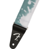 Fender Tie Dye Acid Wash Strap, Teal - 2