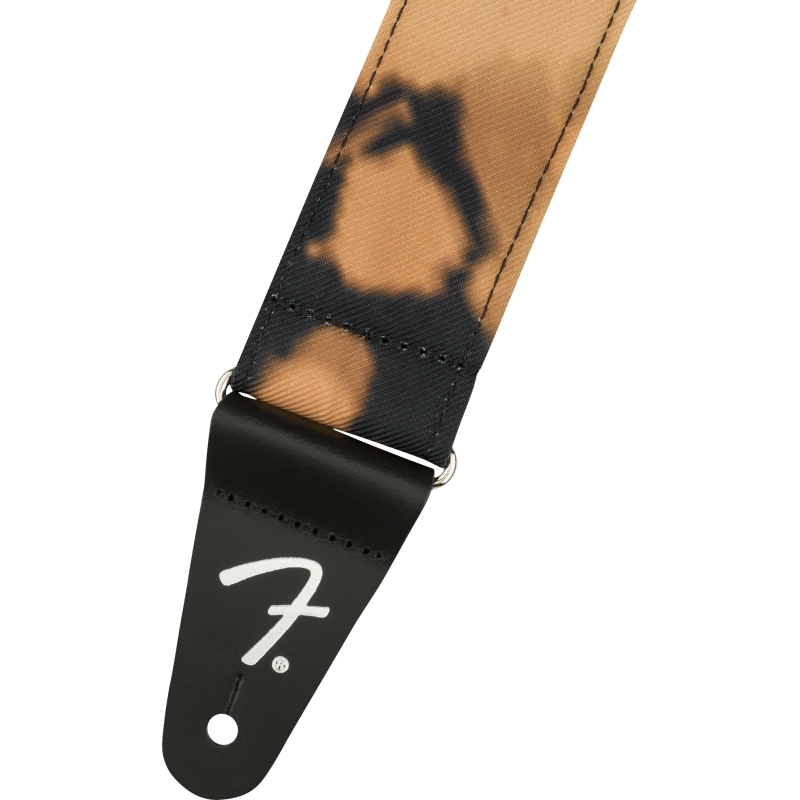 Fender Tie Dye Acid Wash Strap, Black - 2