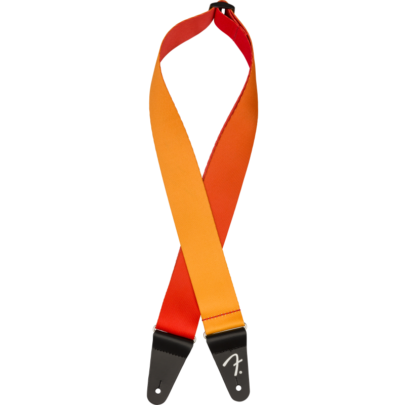 Fender 2" Ombré Strap, Tequila Sunrise - 2 Fender 2" Ombré Strap, Tequila Sunrise - 2