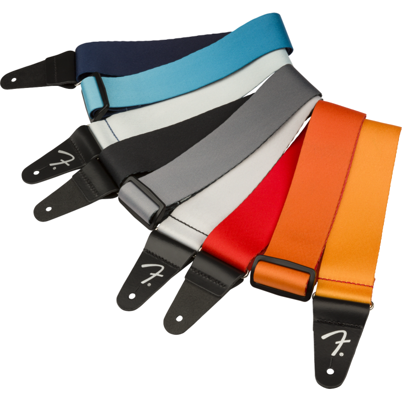 Fender 2" Ombré Strap, Tequila Sunrise - 6 Fender 2" Ombré Strap, Tequila Sunrise - 6