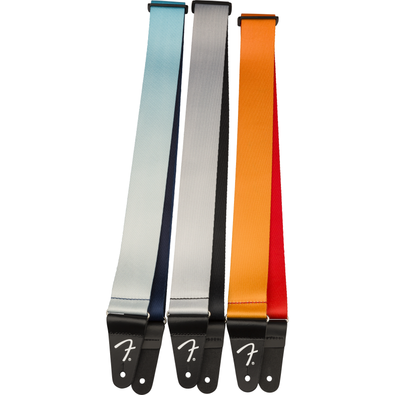 Fender 2" Ombré Strap, Tequila Sunrise - 7 Fender 2" Ombré Strap, Tequila Sunrise - 7