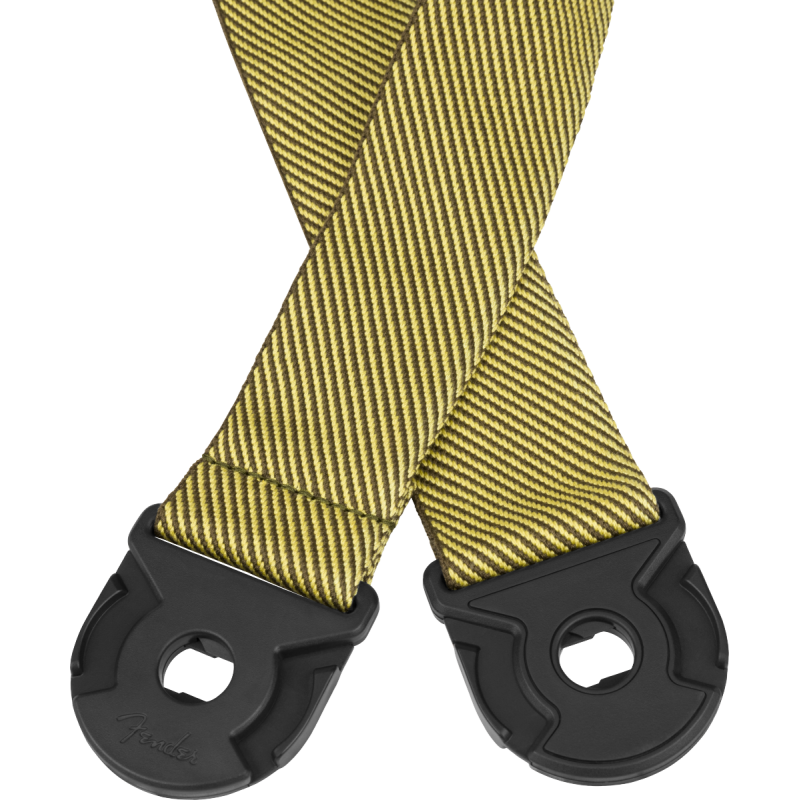 Fender Quick Grip Locking End Strap, Vintage Tweed, 2" - 3 Fender Quick Grip Locking End Strap, Vintage Tweed, 2" - 3