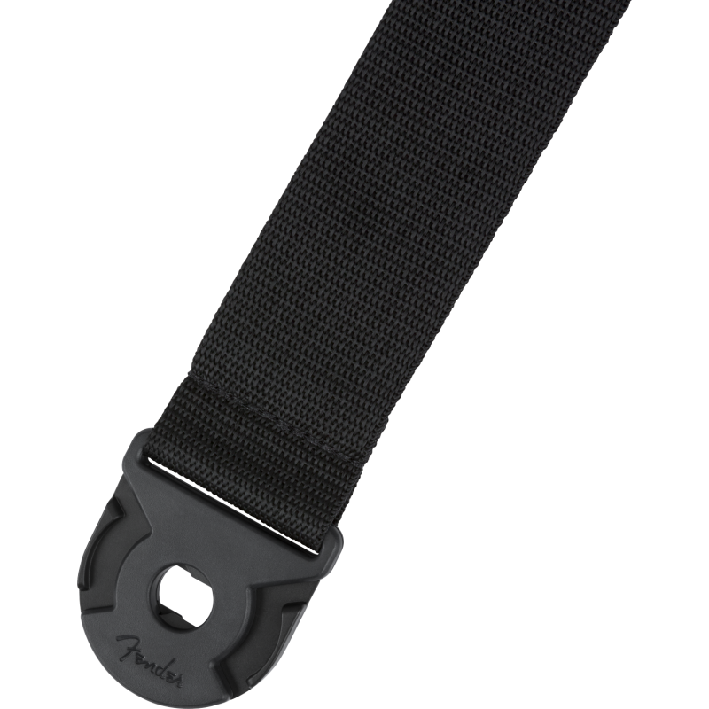 Fender Quick Grip Locking End Strap, Black Polypro, 2" - 2 Fender Quick Grip Locking End Strap, Black Polypro, 2" - 2