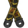 Fender Quick Grip Locking End Strap, Black, Yellow and Brown, 2" - 3 Fender Quick Grip Locking End Strap, Black, Yellow and Brown, 2" - 3